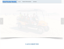 Tablet Screenshot of islandscooterrental.com